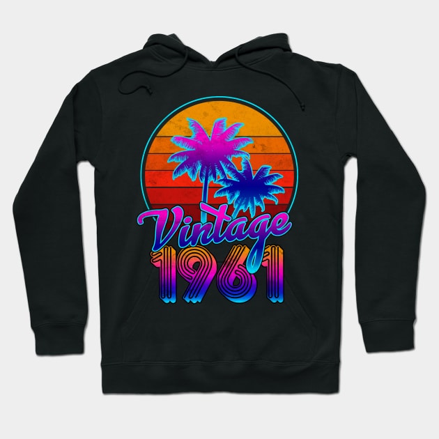 Vintage Classic 1961 Hoodie by franzaled